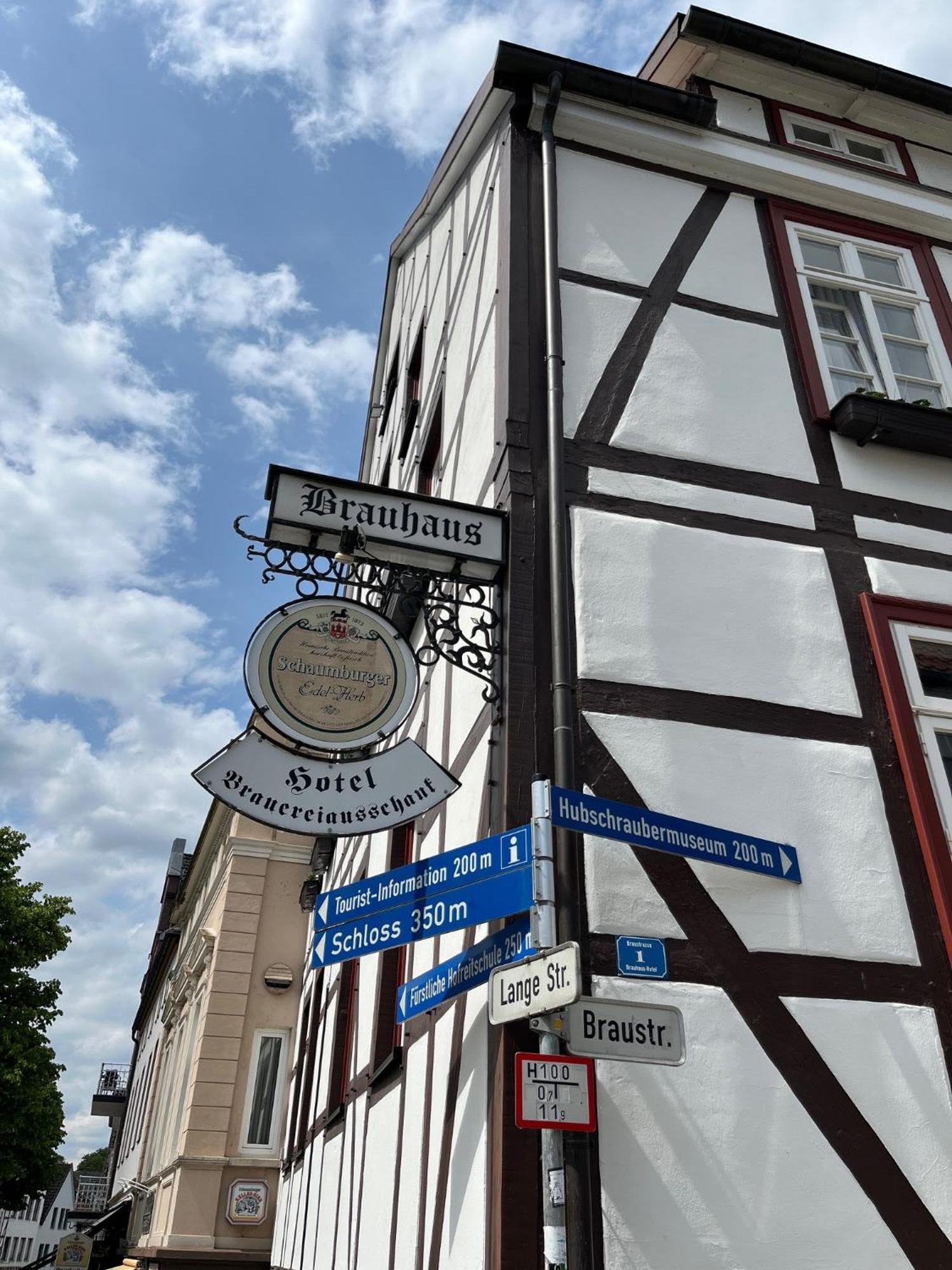 Hotel Brauhaus Bückeburg エクステリア 写真